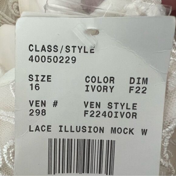 David’s Bridal Michaelangelo Ivory Lace Embroidered Sequin Wedding Dress 16 - Picture 11 of 12